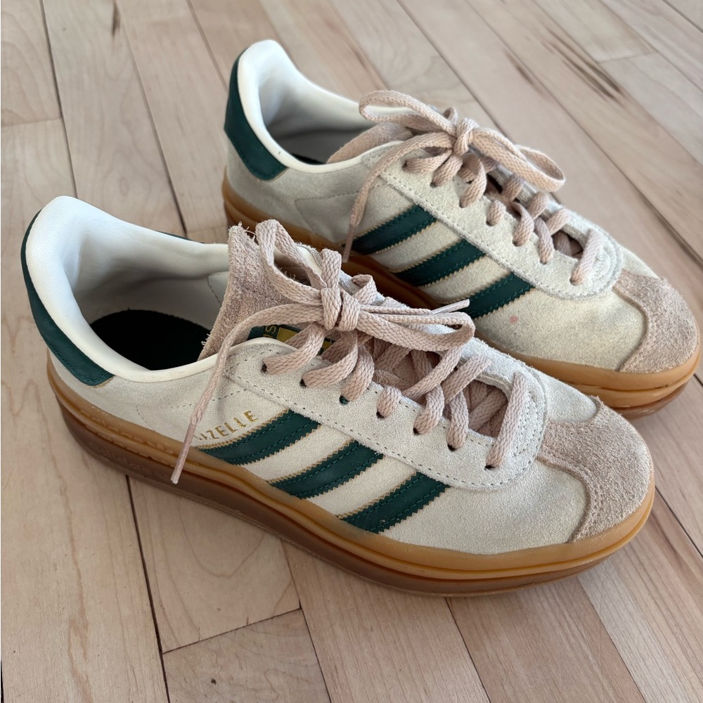 Women’s Adidas Gazelle Platform shoes